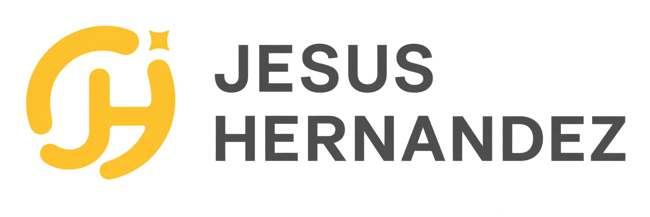 Logotipo dorado JESUS HERNANDEZ